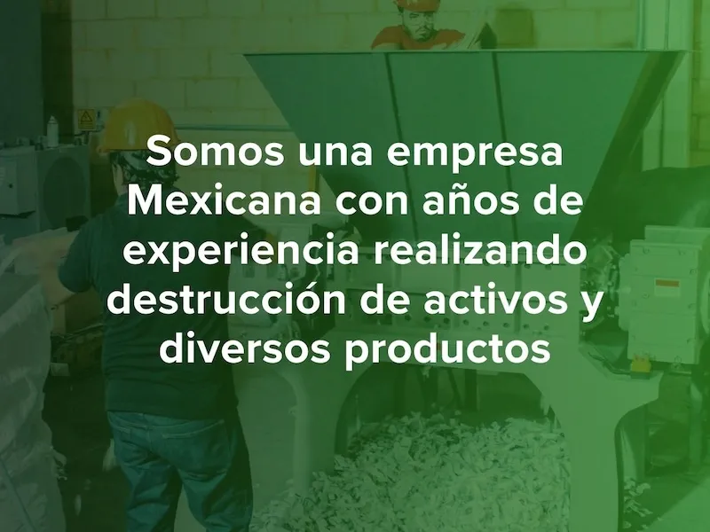 Destrucción de documentos